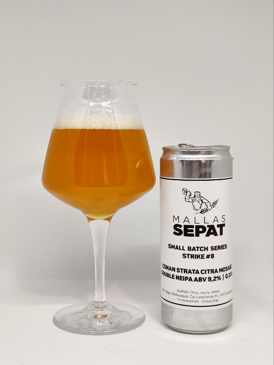 Small Batch Series: Strike #8 - Conan Mosaic Strata Citra Double NEIPA, Finland