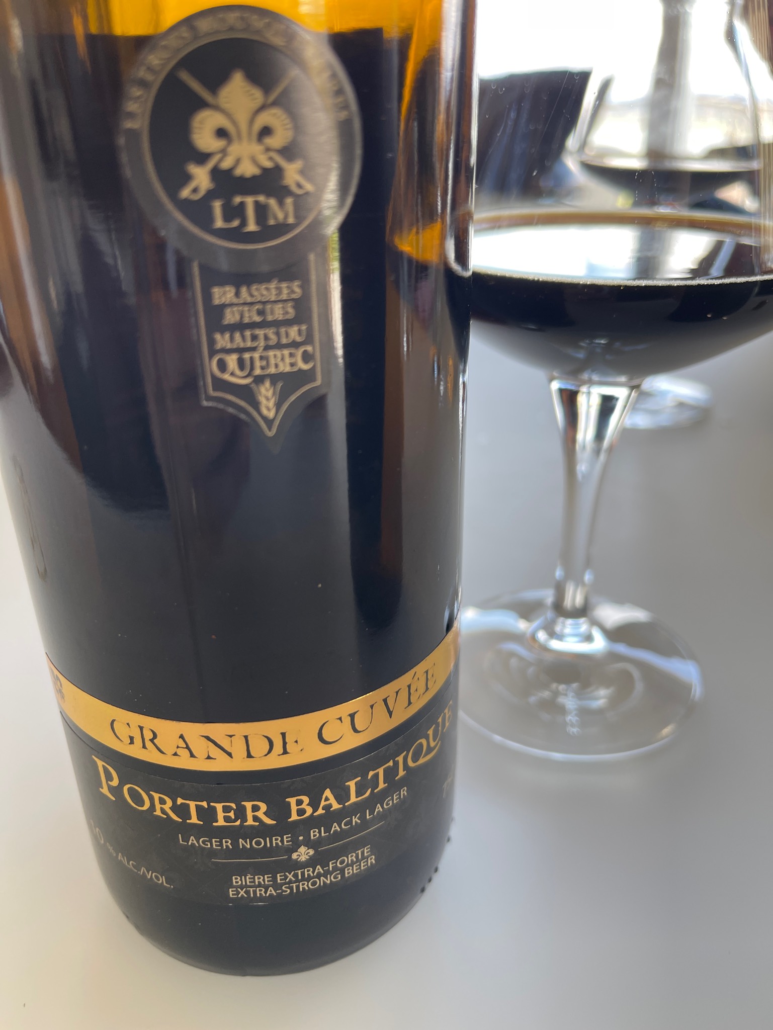 Grande Cuvée Porter Baltique, Canada