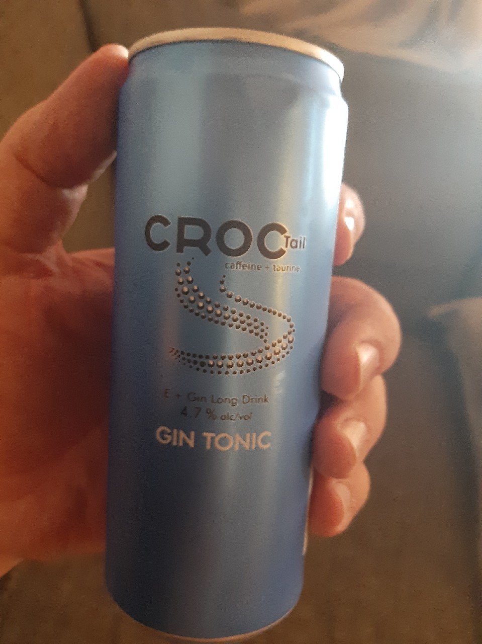 Croc Tail E + Gin Long Drink Gin Tonic, Finland