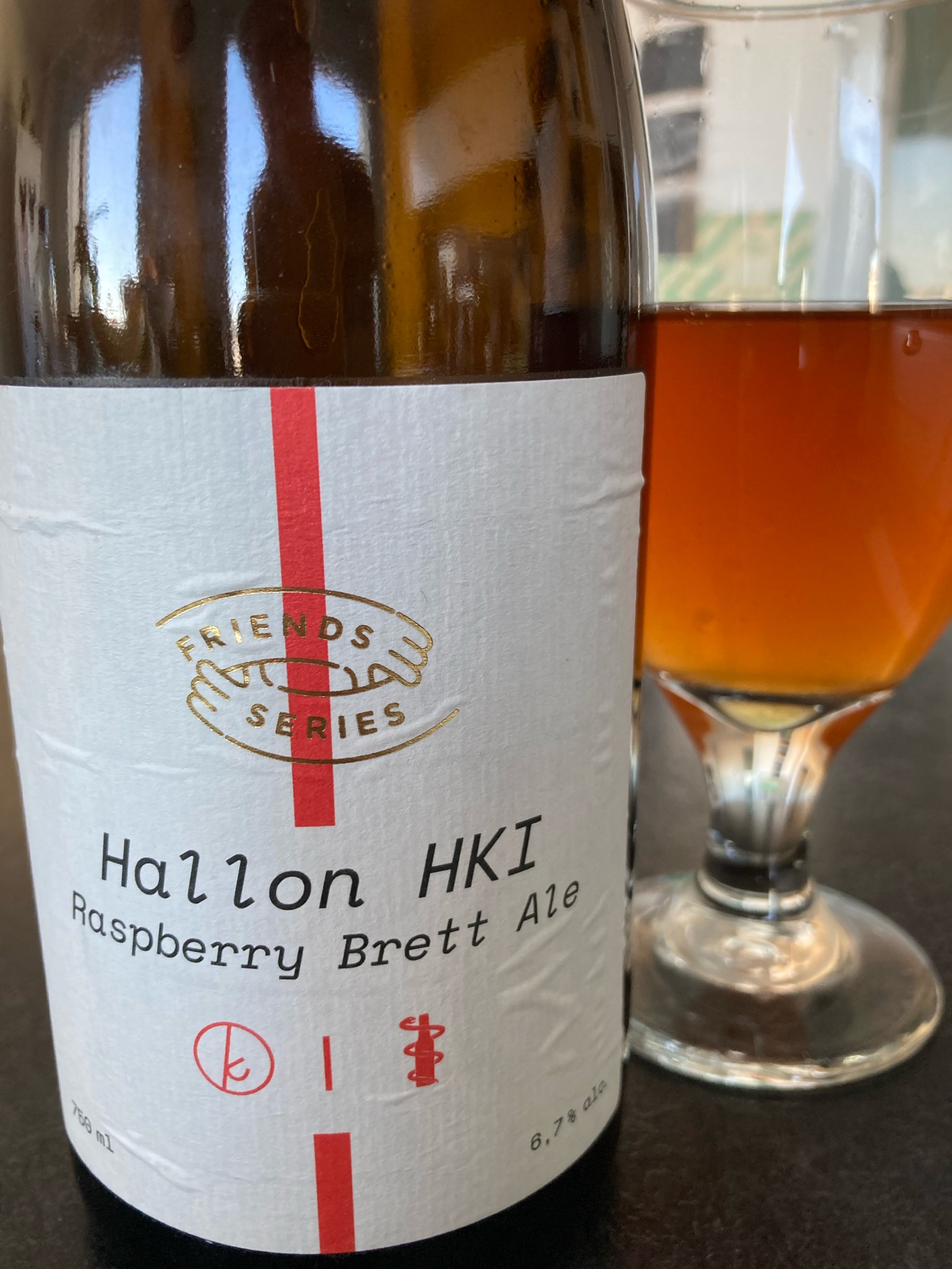 Hallon HKI Raspberry Brett Ale, Finland