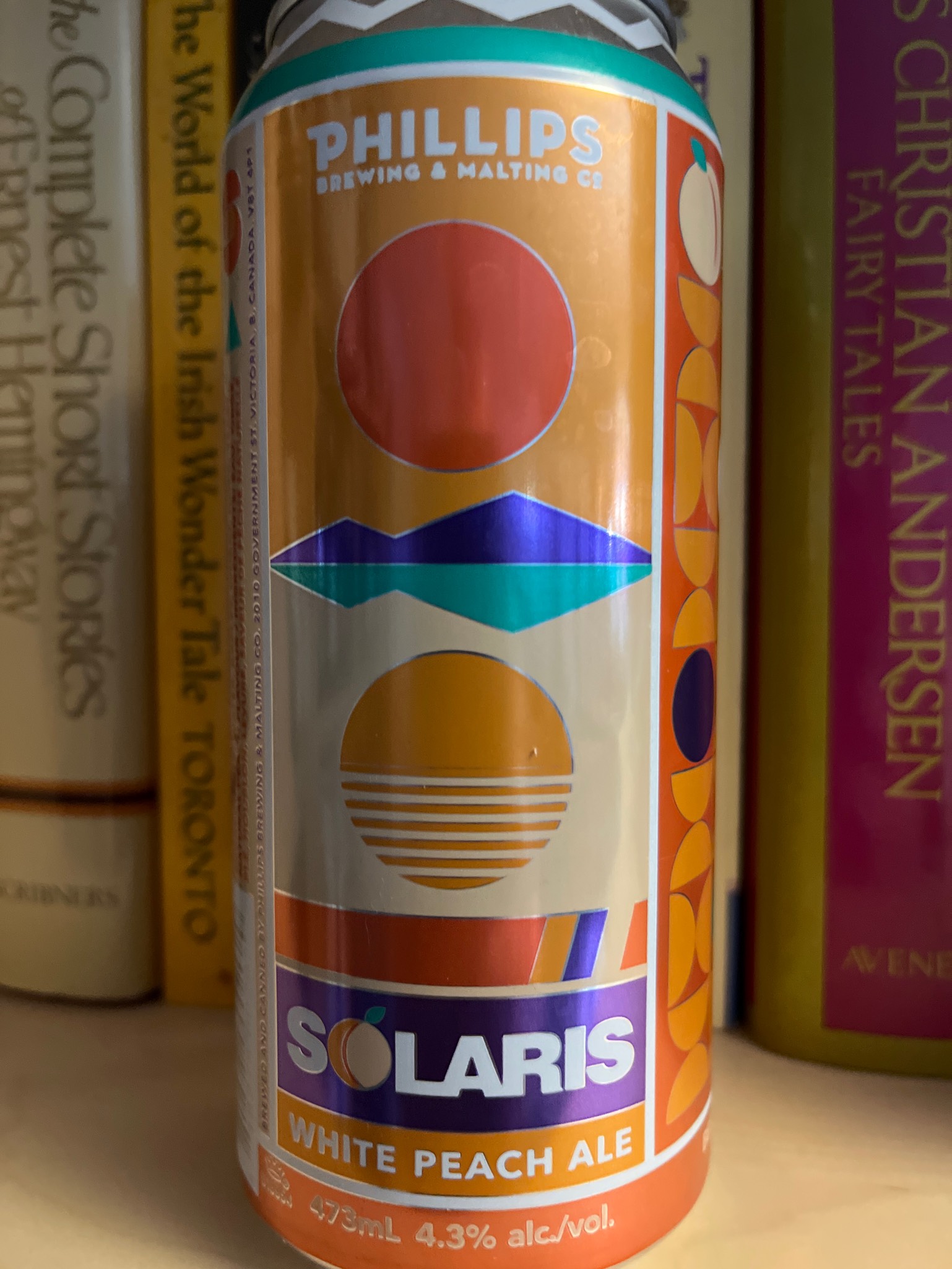 Solaris White Peach Ale, Canada