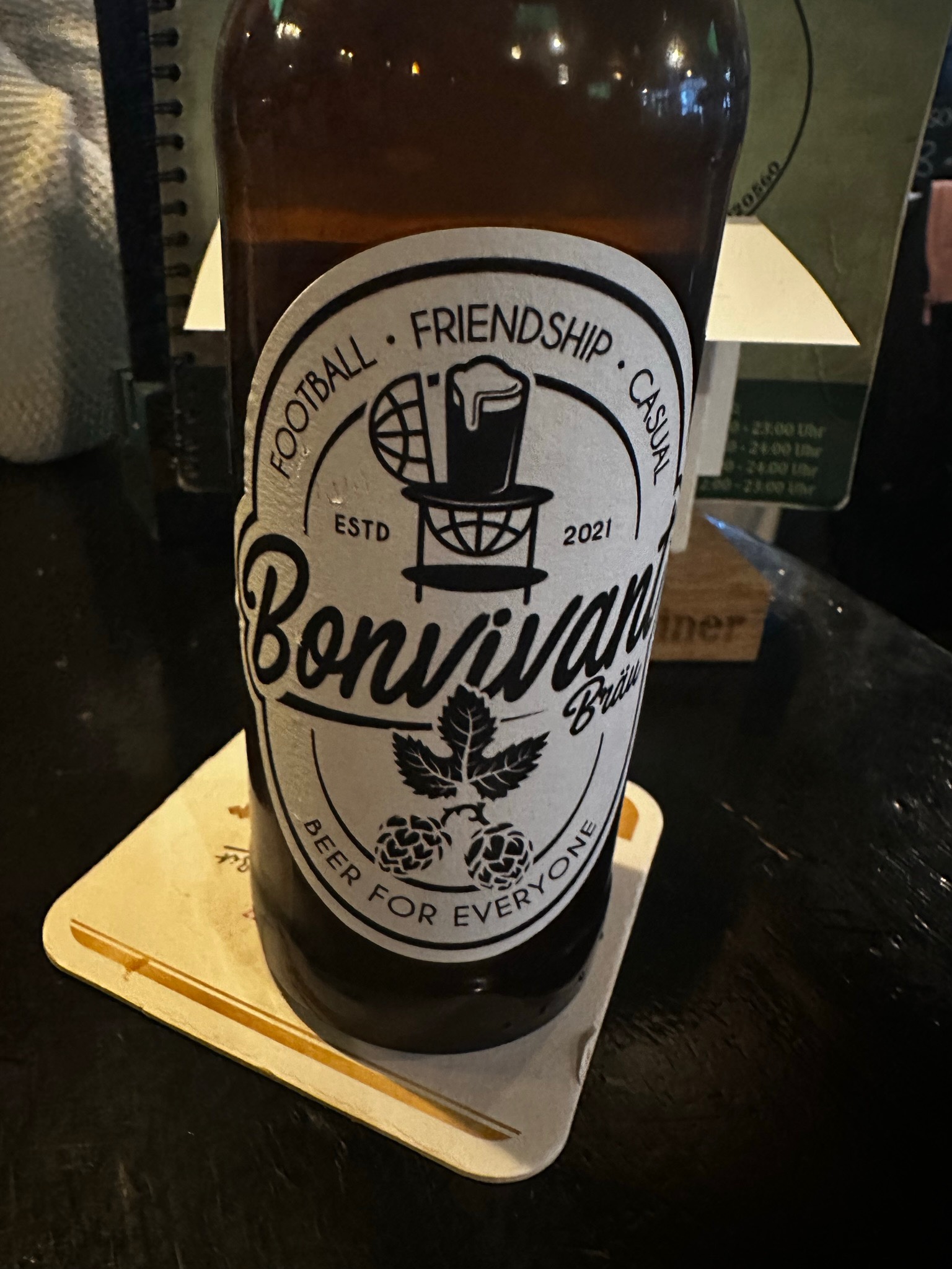 Bonvivant Helles, Bonvivant Bräu