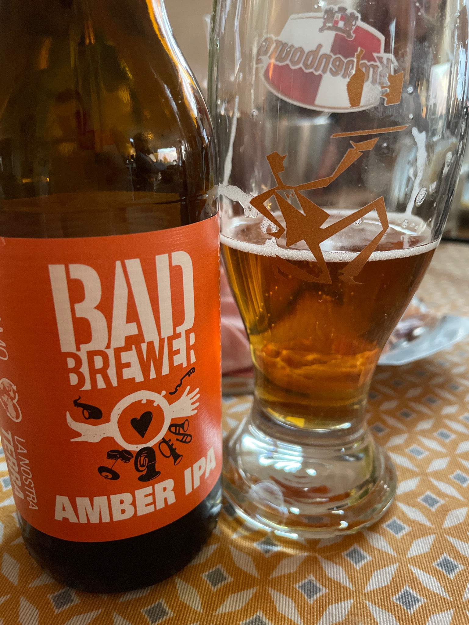 Bad Brewer Amber IPA, Italy