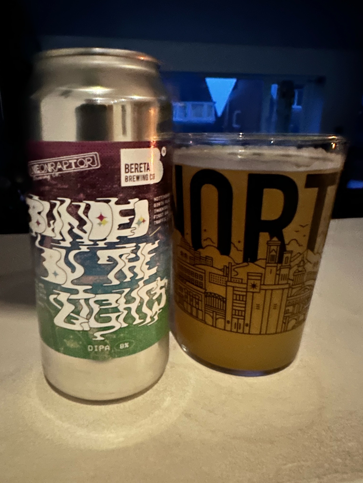 Blinded by the lights, England