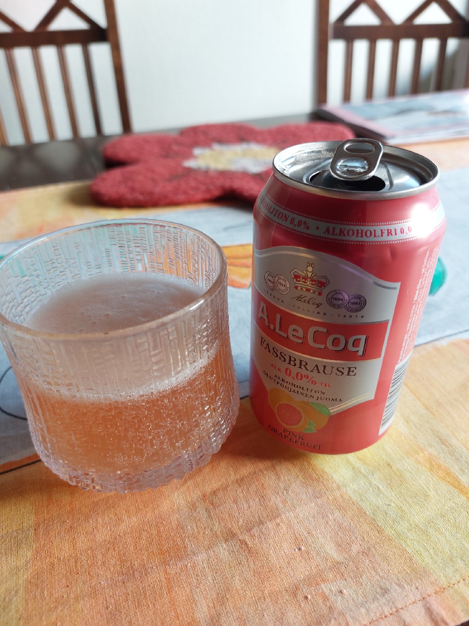 Fassbrause Pink Grapefruit / Greibimahl Alkoholivaba, Estonia