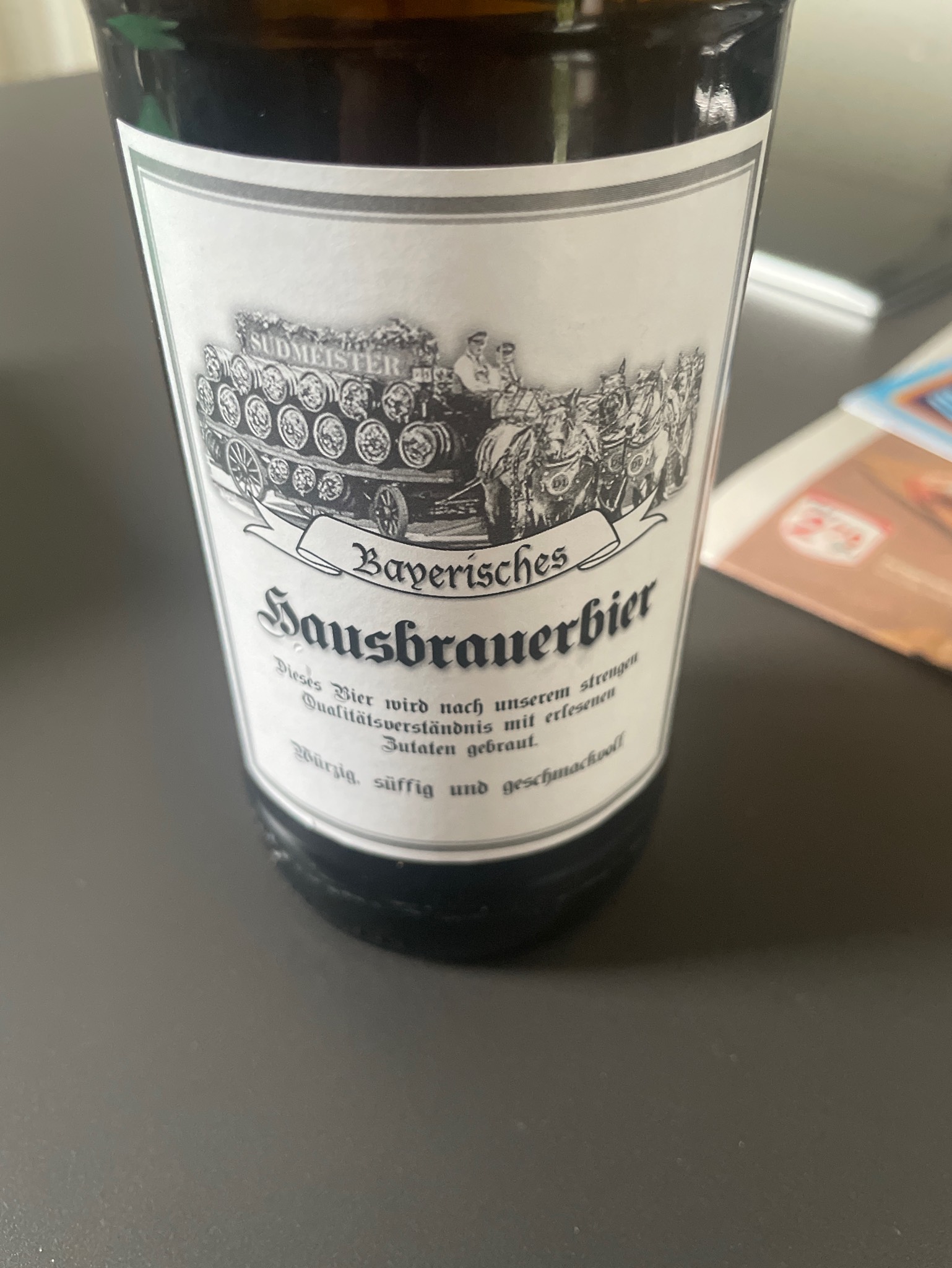 Bayerisches hausbrauerbier, Germany