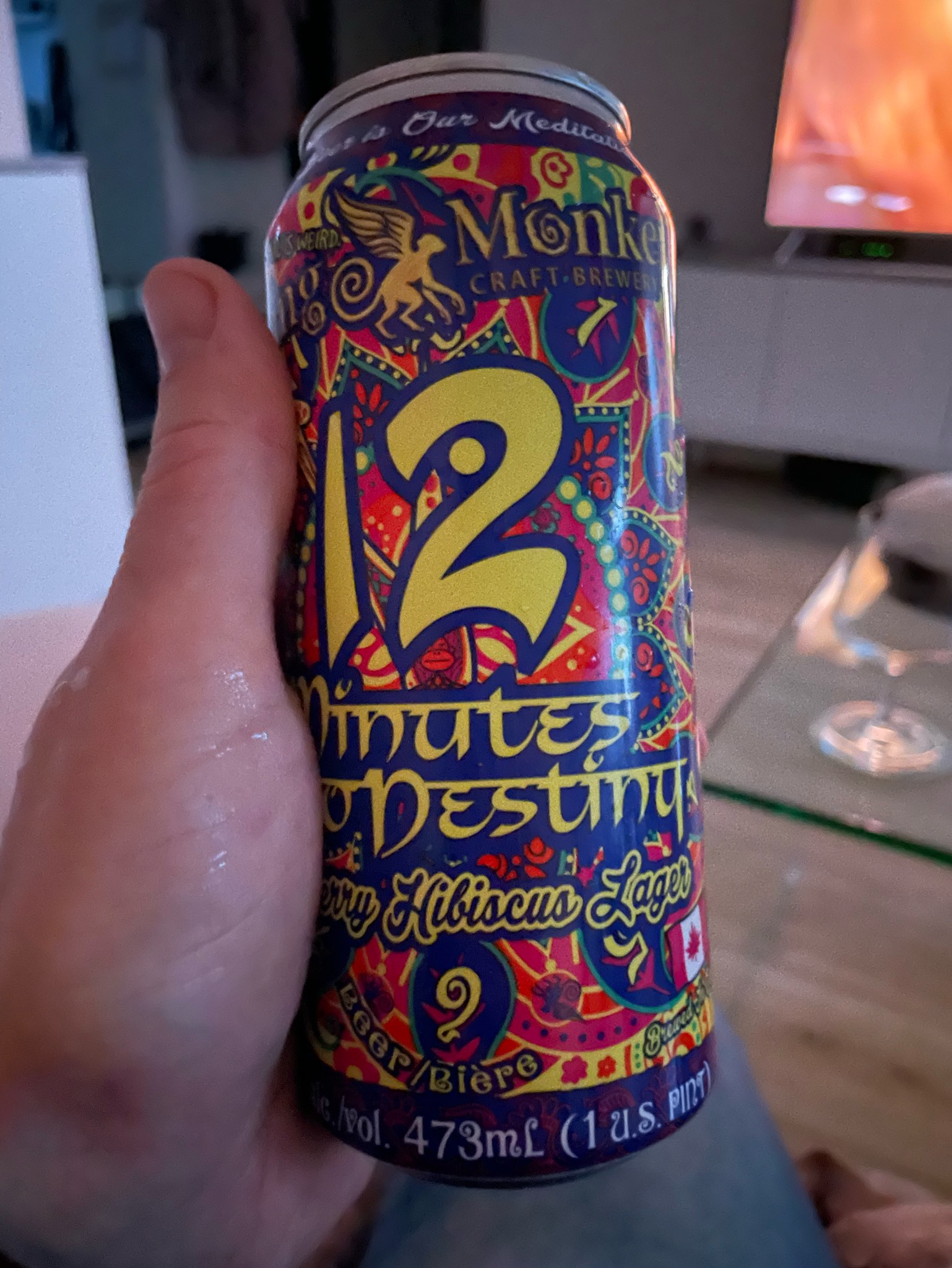 12 Minutes To Destiny: Hibiscus Pale Lager, Canada