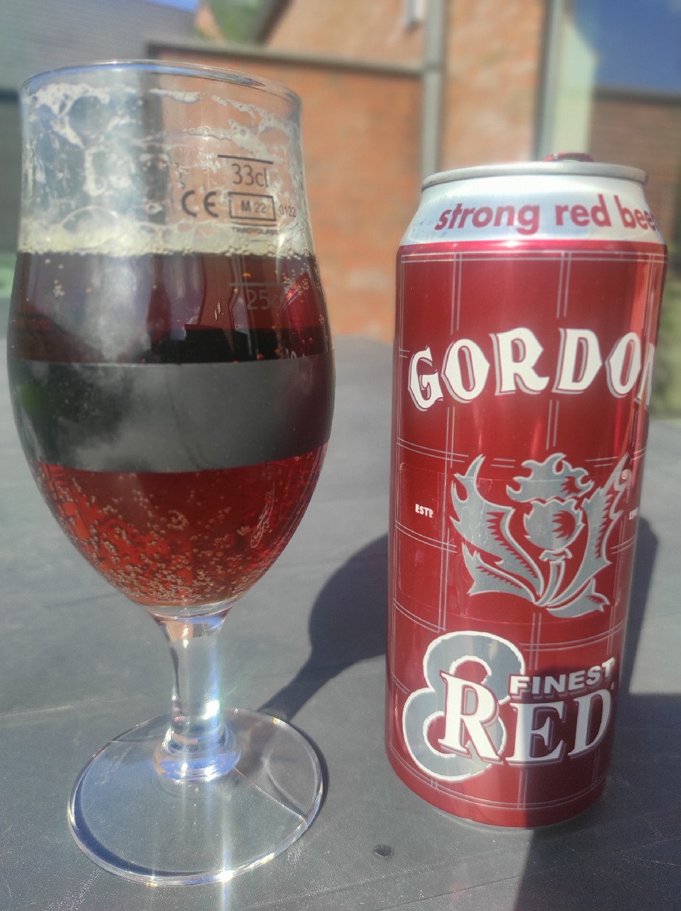 Gordon Finest Red, Belgium