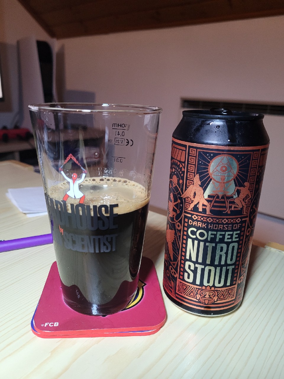 Dark Horse Of Coffee Nitro Stout, Hungary