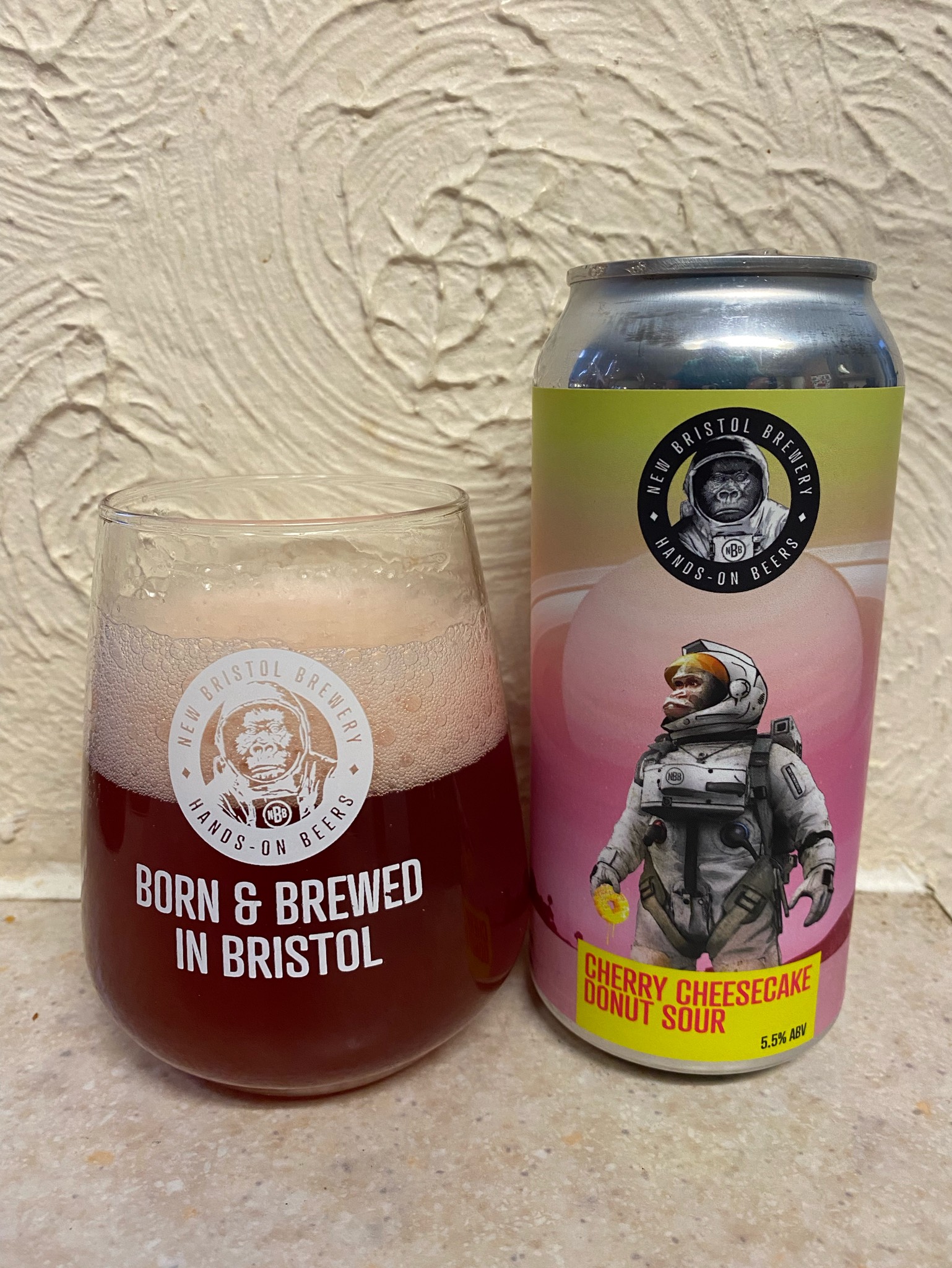 Cherry Cheesecake Donut Sour, England