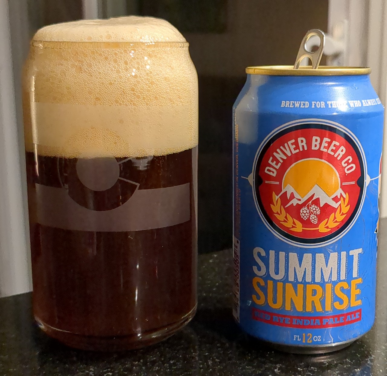 Summit Sunrise Red Rye India Pale Ale, United States