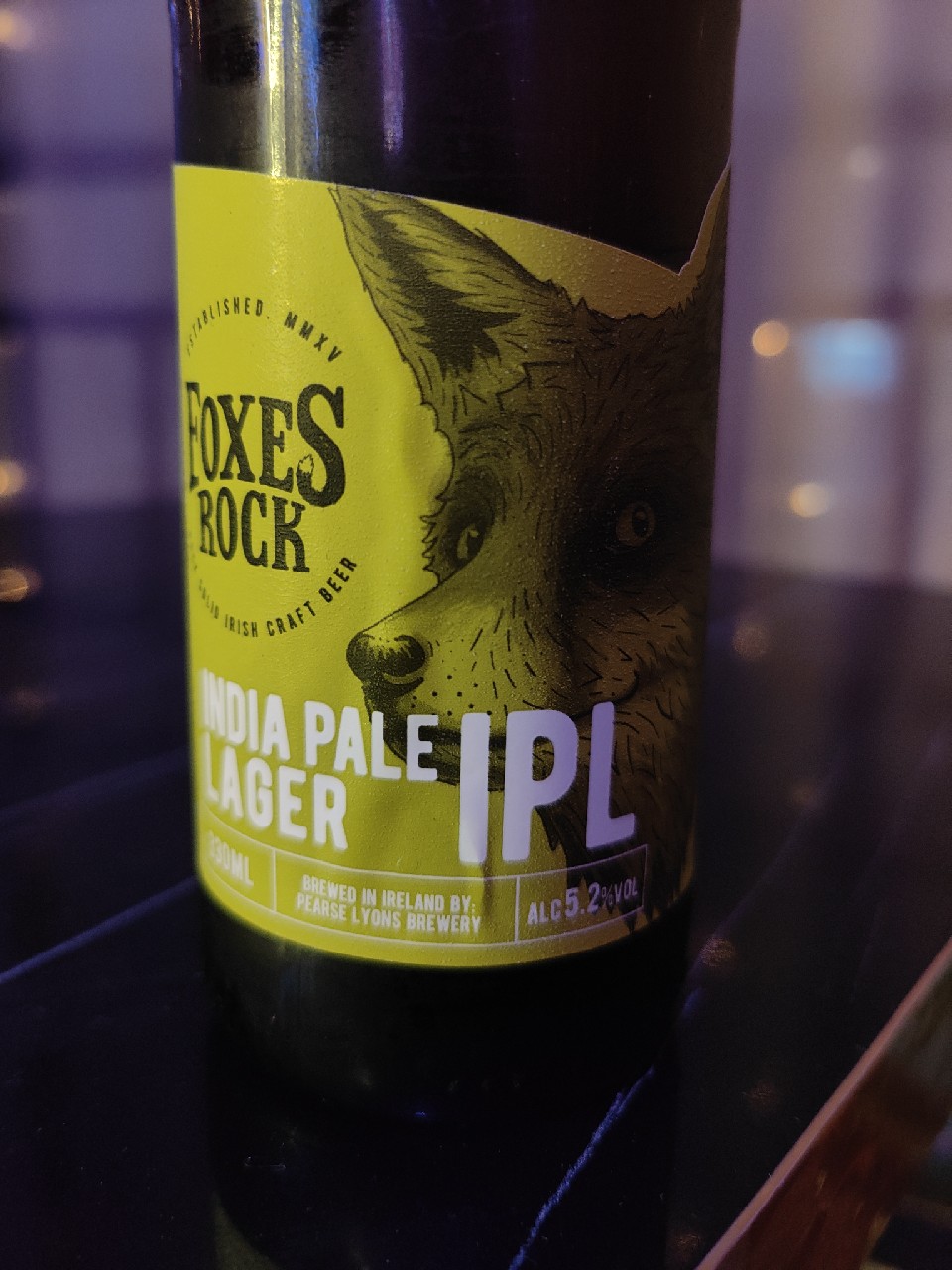 The Foxes Rock IPL, Northern Ireland