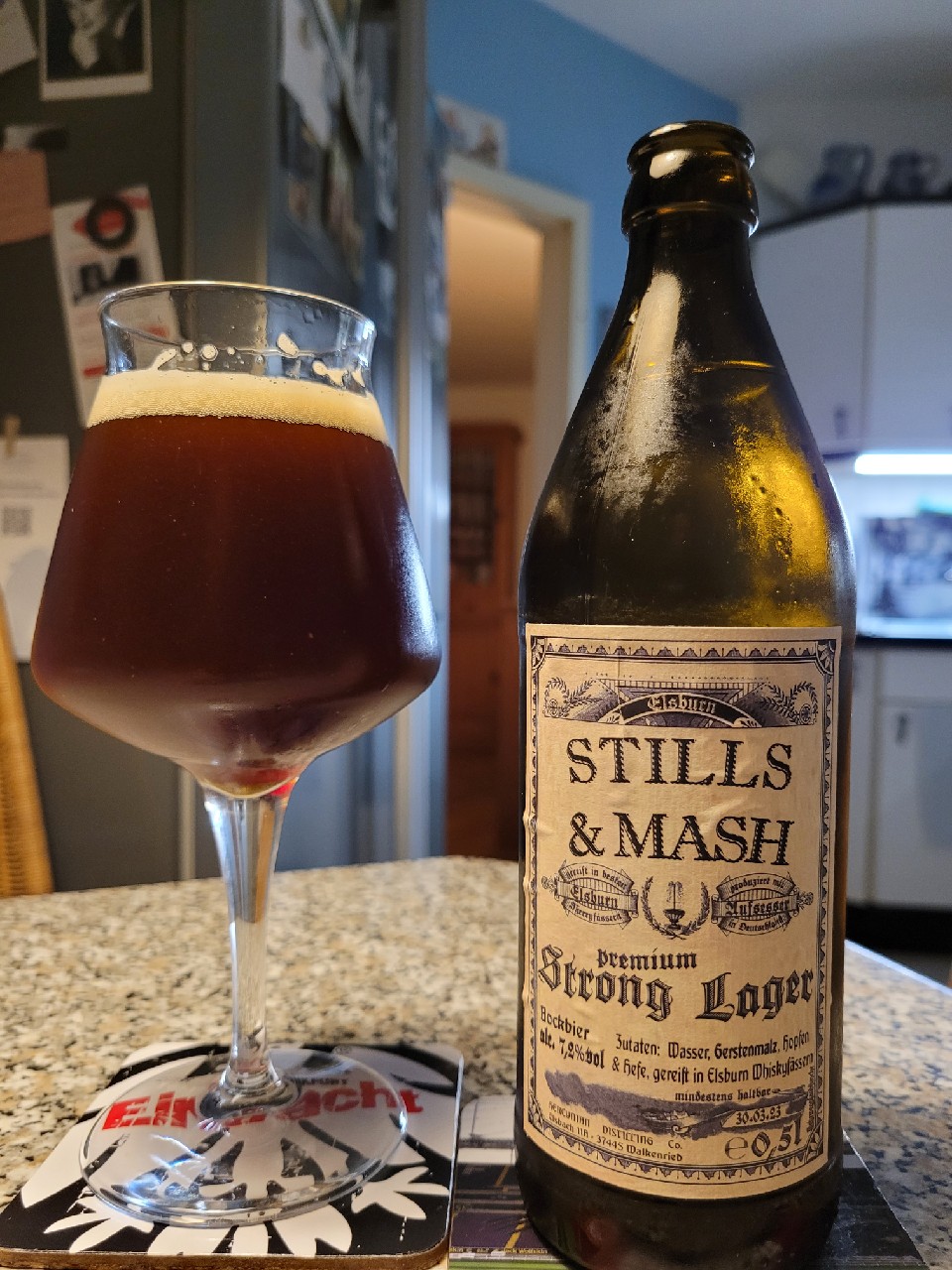 Stills & Mash Elsburn Whisky Cask Premium Strong Lager Bockbier, Germany