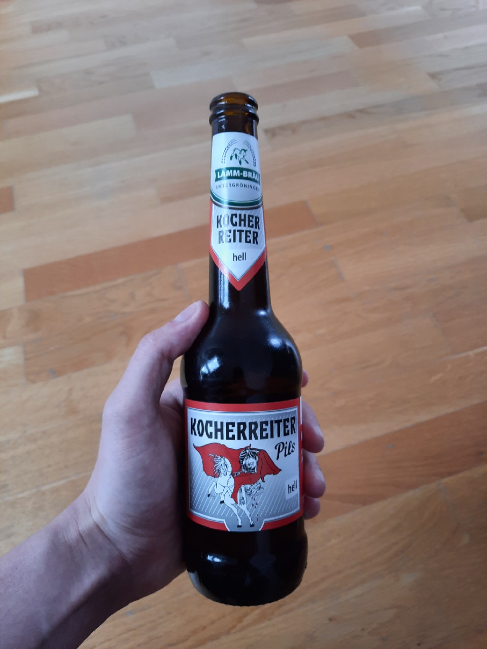 Kocherreiter Pils hell, Lammbrauerei Untergröningen