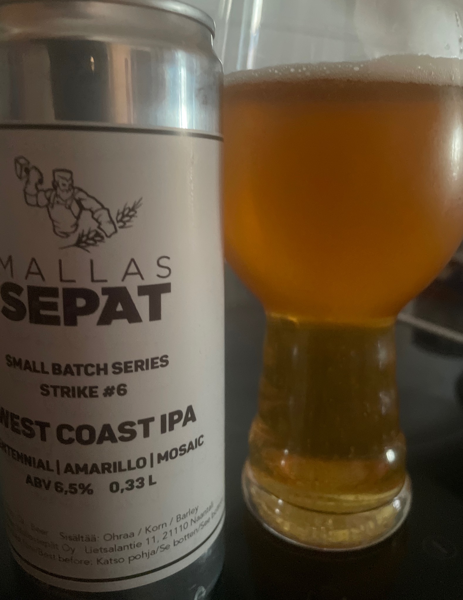 Small Batch Series: Strike #6 - West Coast IPA, Finland