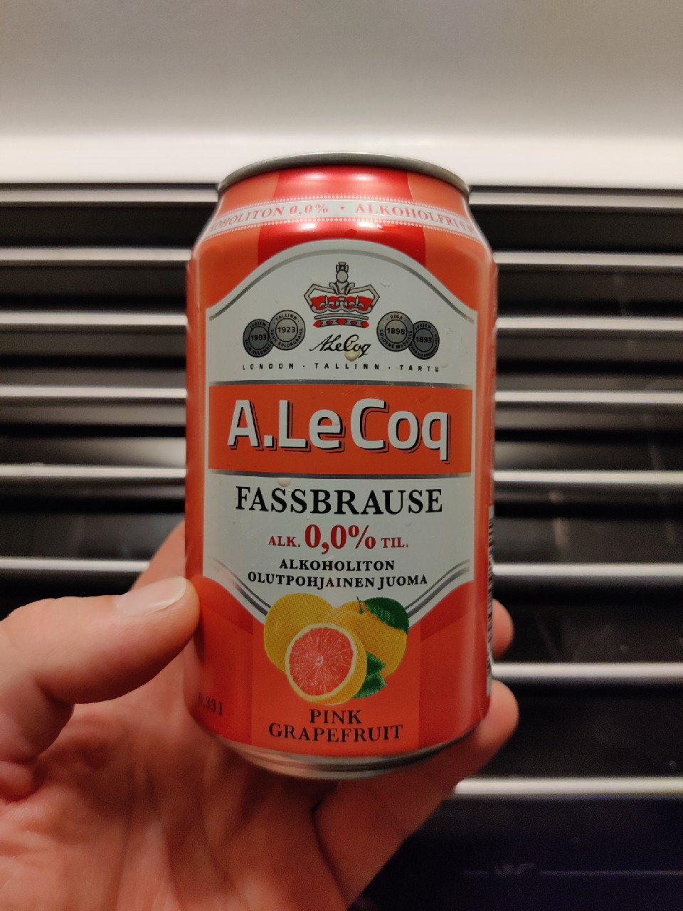 Fassbrause Pink Grapefruit / Greibimahl Alkoholivaba, Estonia