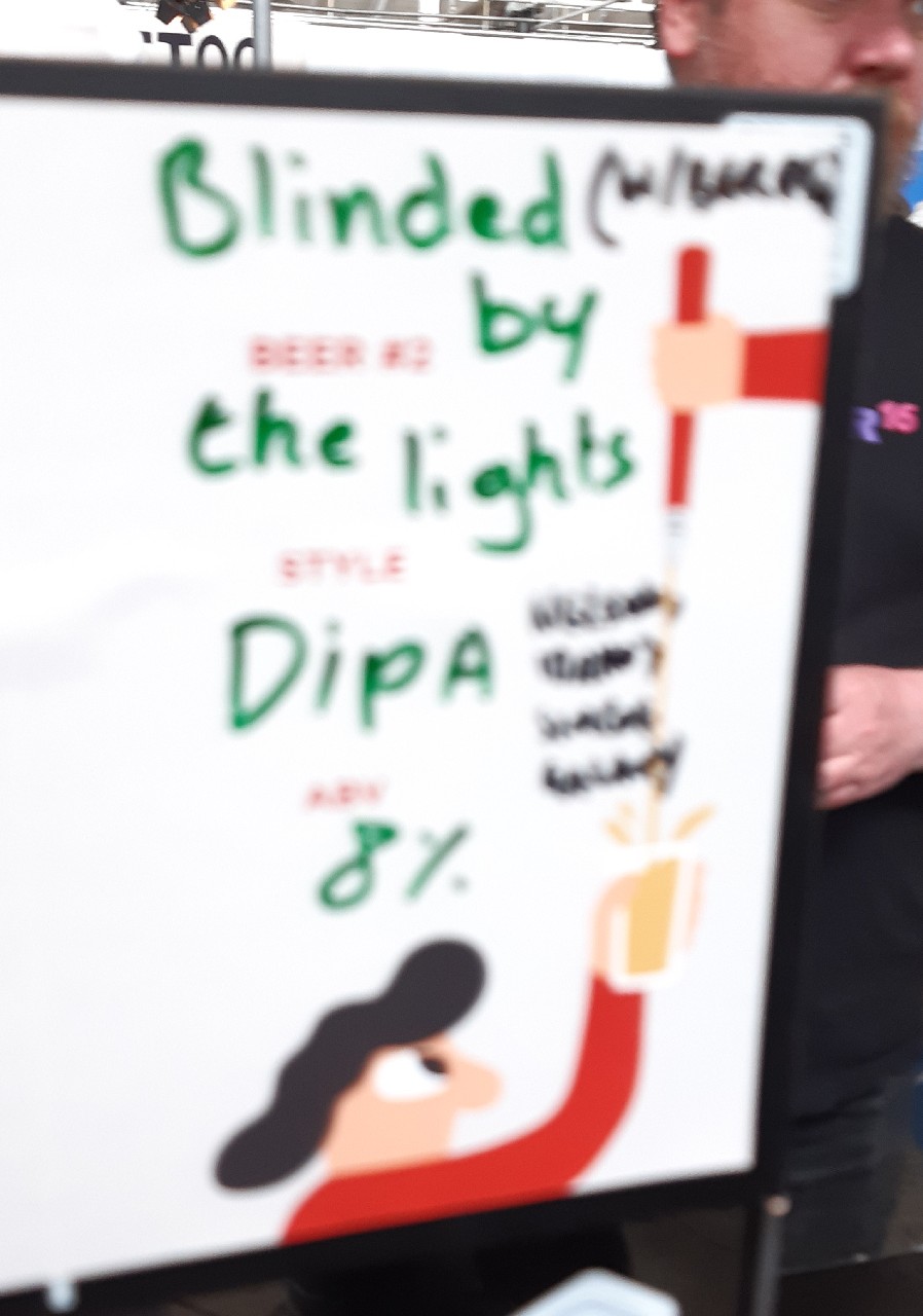 Blinded by the lights, England