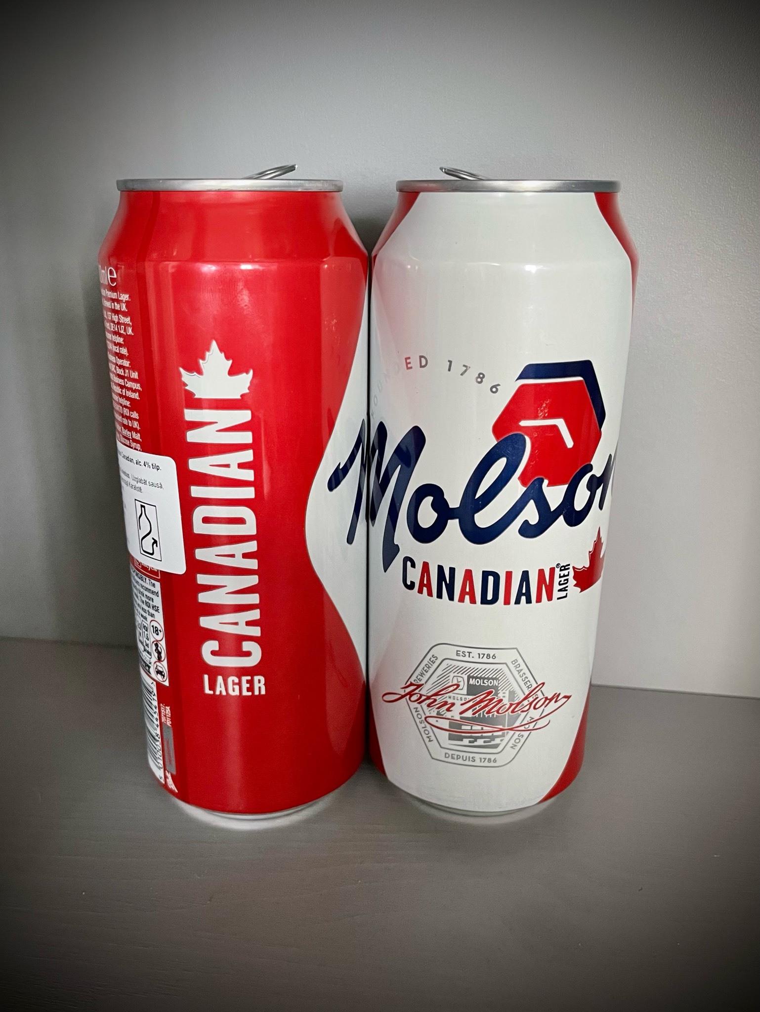 Molson Canadian Light, Canada