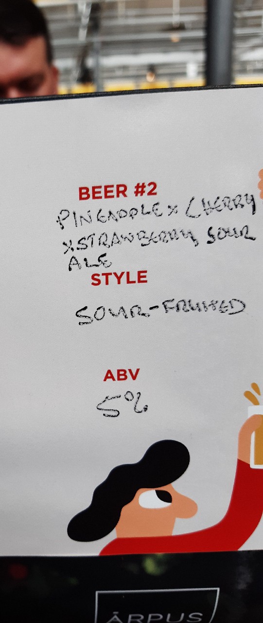 Pineapple x Cherry x Strawberry Sour Ale, Latvia