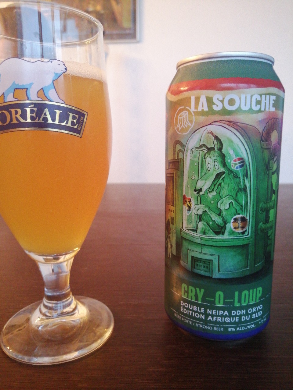CRY-O-LOUP DDH - Édition Afrique du sud, Canada