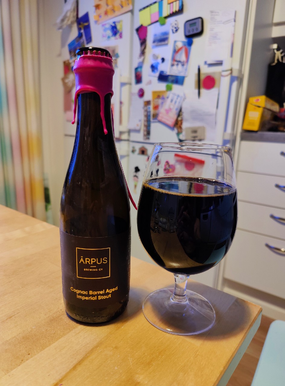 Cognac Barrel Aged Imperial Stout, Latvia