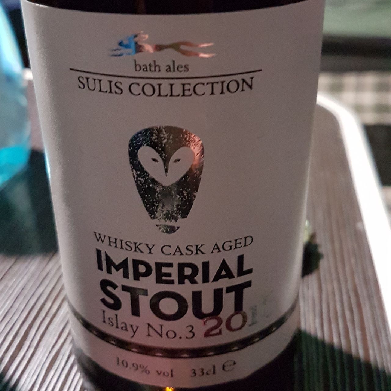 Sulis Collection Whiskey cask Aged Imperial Stout Islay No. 3, England