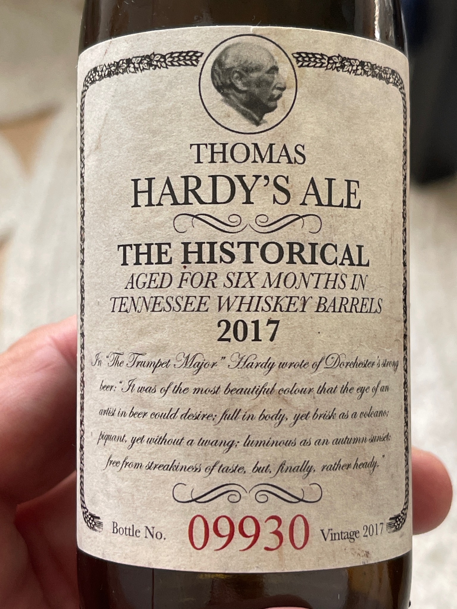 Thomas Hardy's Ale: The Historical (2017), England