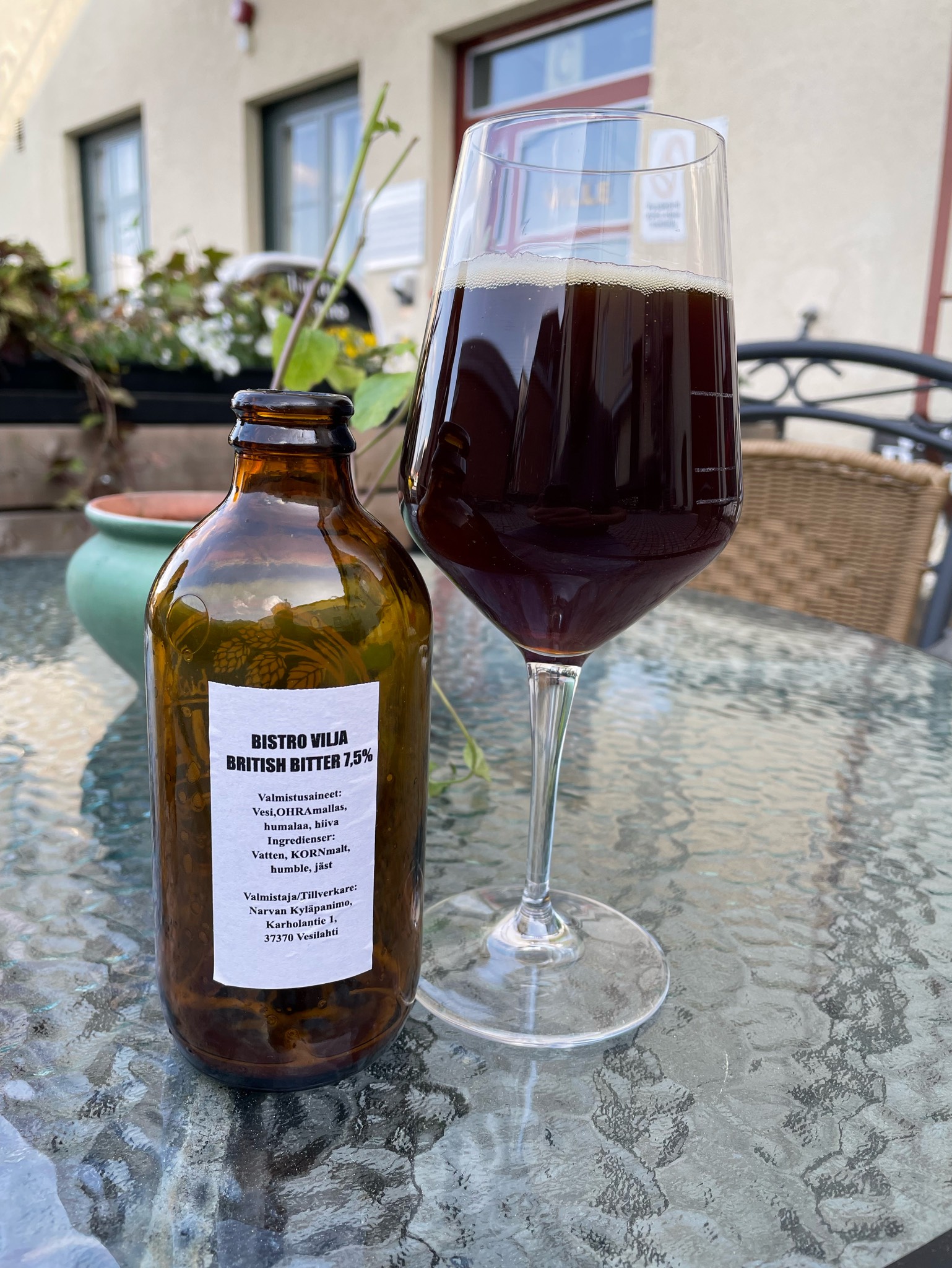 Bistro Vilja British Bitter, Finland