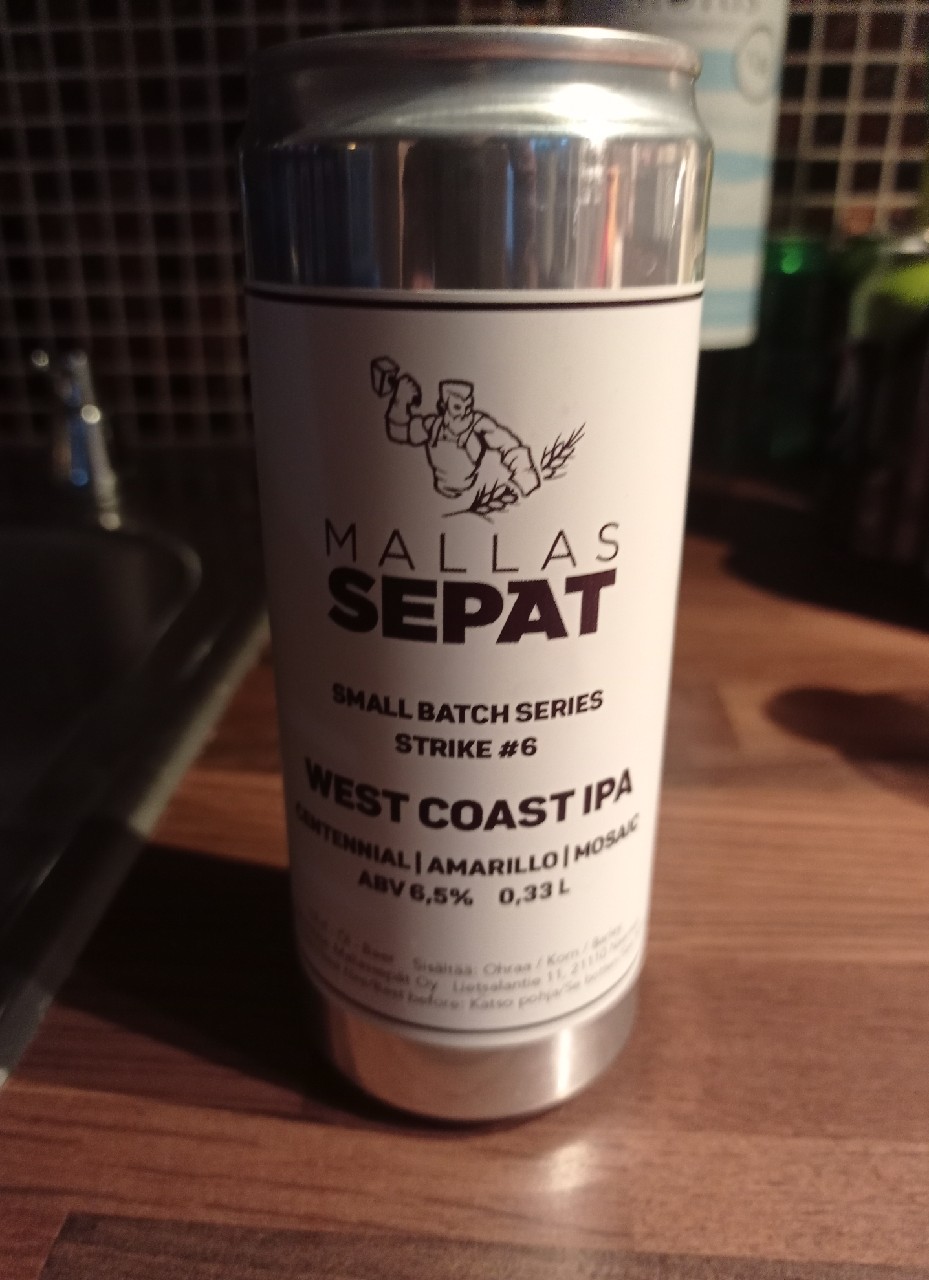 Small Batch Series: Strike #6 - West Coast IPA, Finland