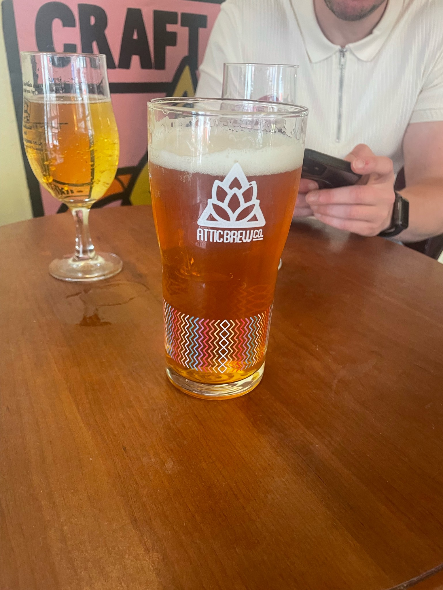 attic brew pilsner, England
