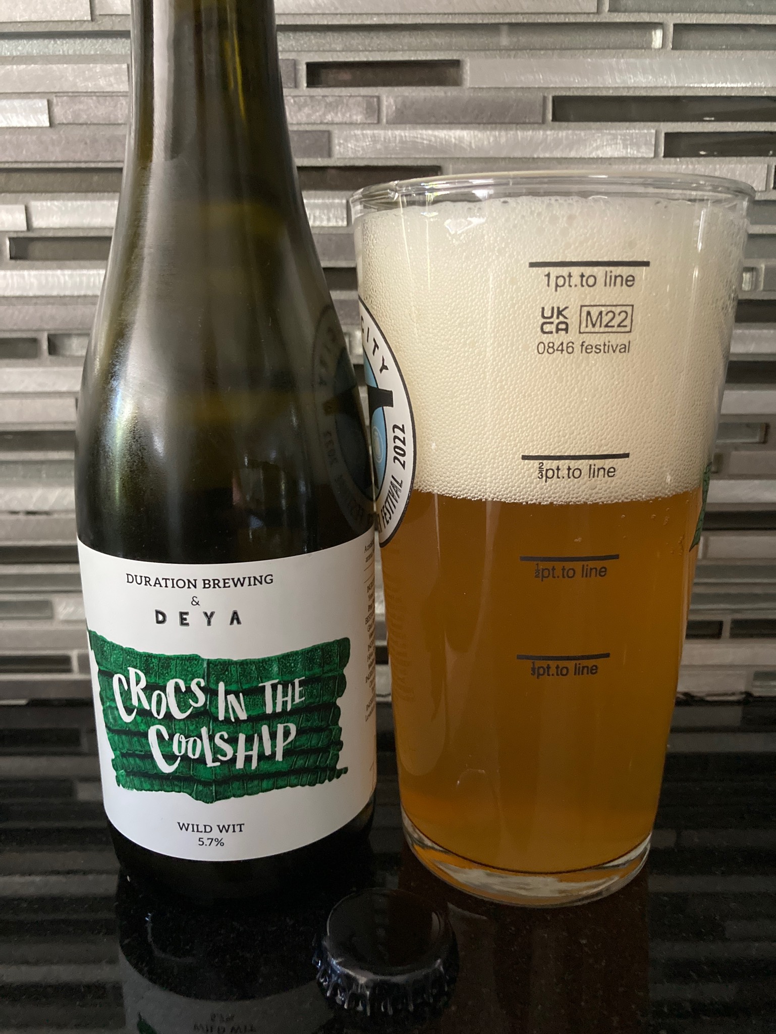 Crocs in the coolship, England