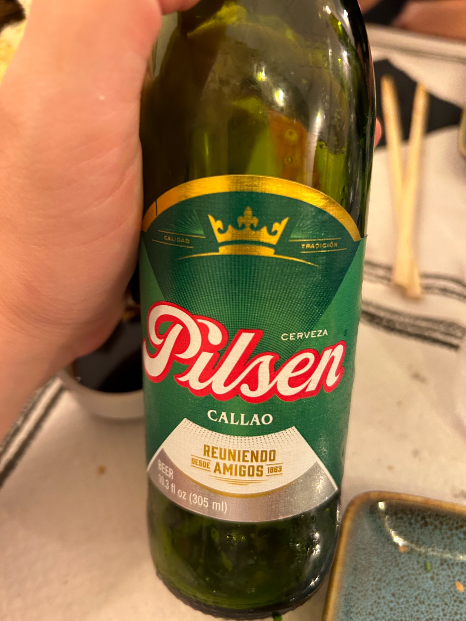 Pilsen Callao 5.0 Backus y Johnston (SABMiller) Pint Please