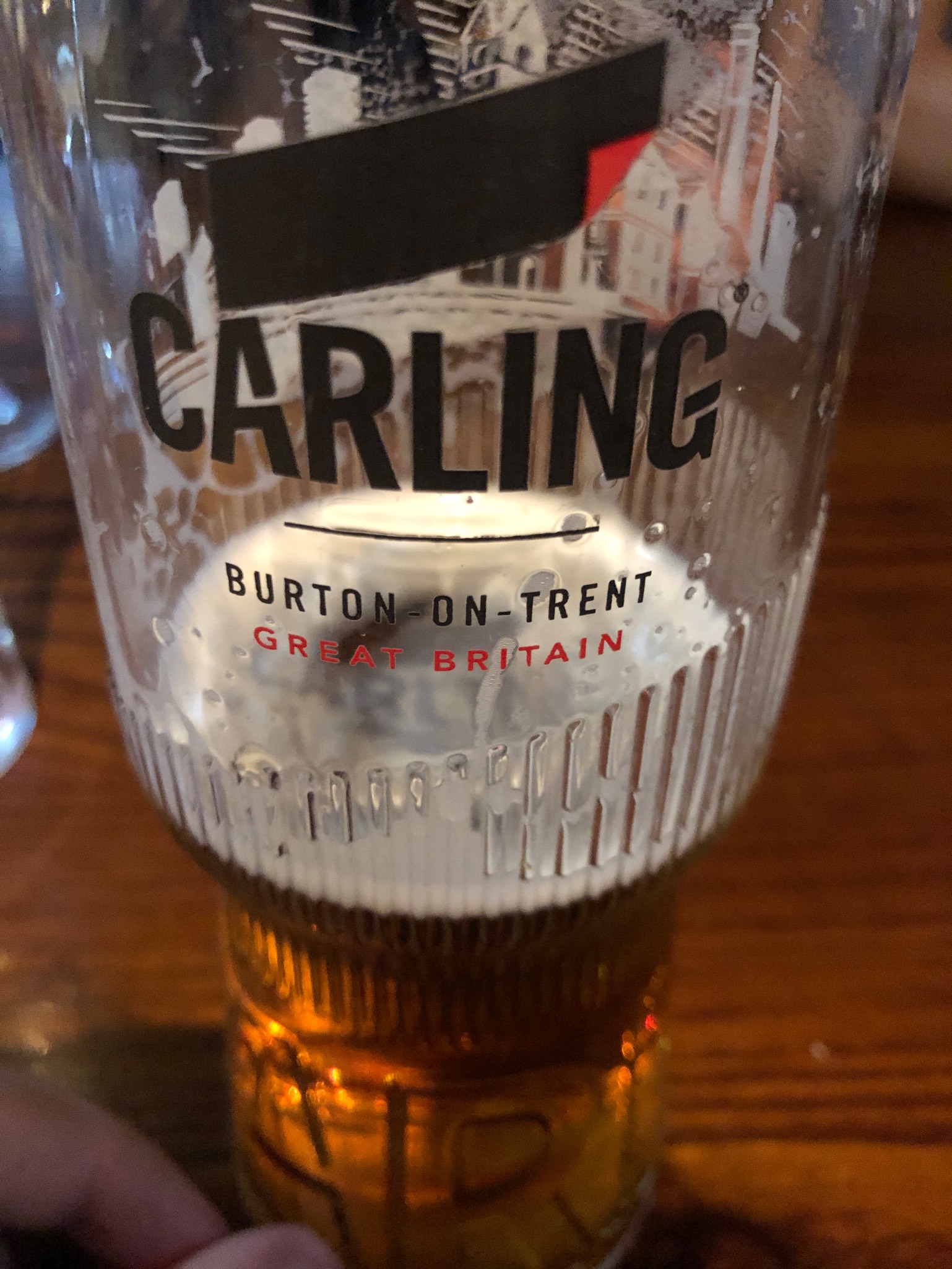 Carling 4.8 %, England