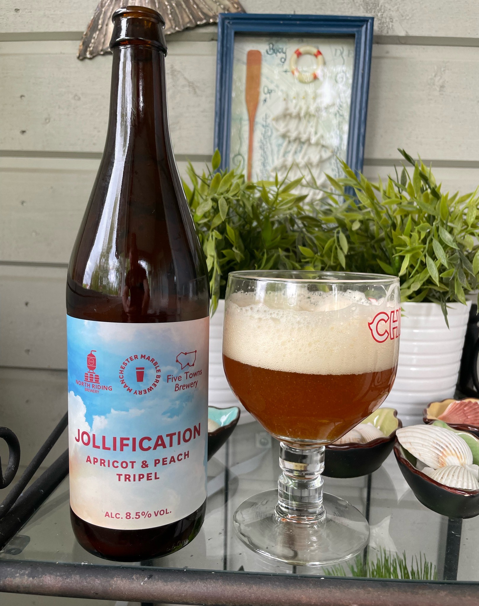Jollification Apricot & Peach Tripel, England