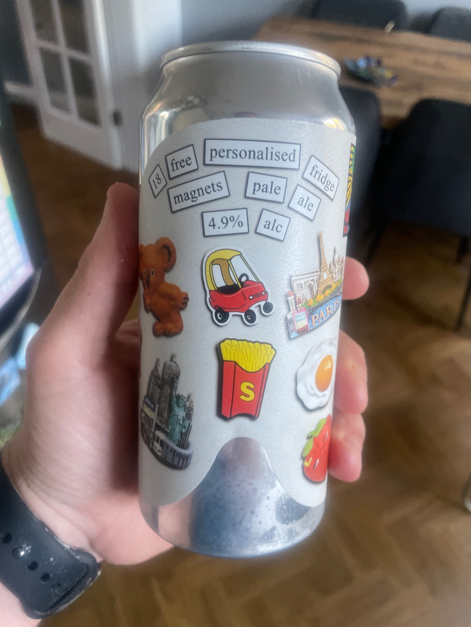 18 Free Personalised Fridge Magnets, England