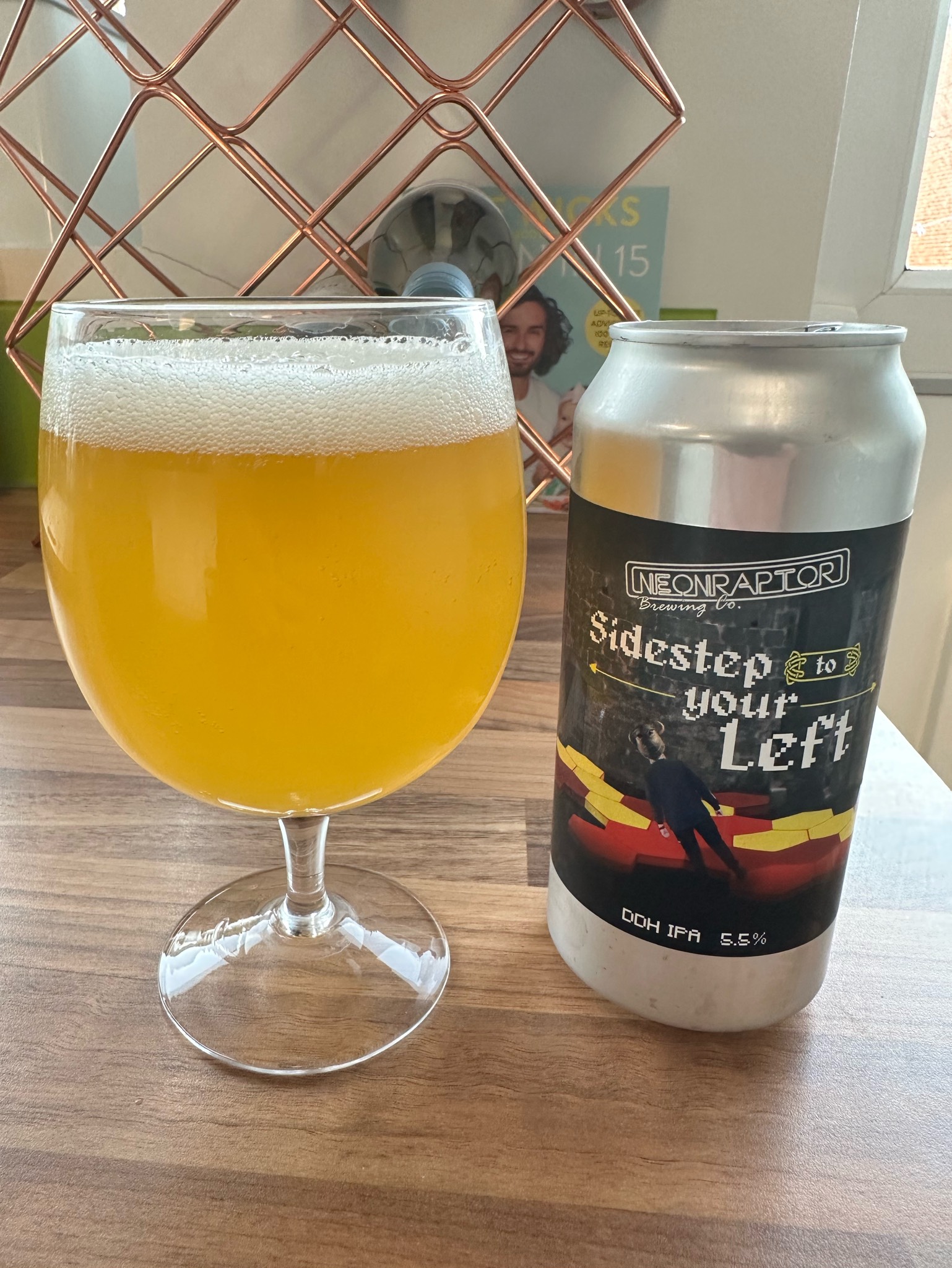 Sidestep to your left, England