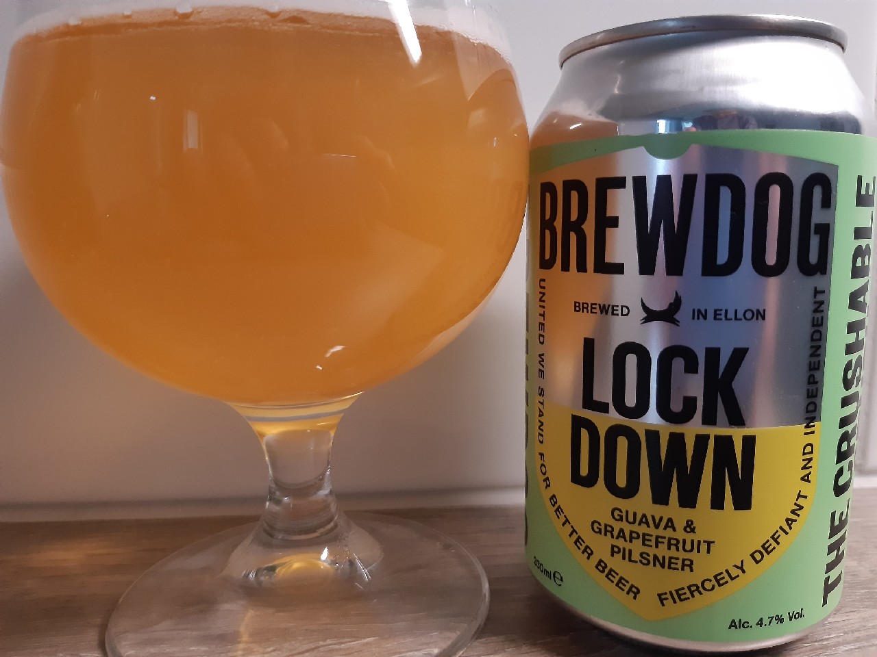 Lock Down Guava & Grapefruit Pilsner, Scotland