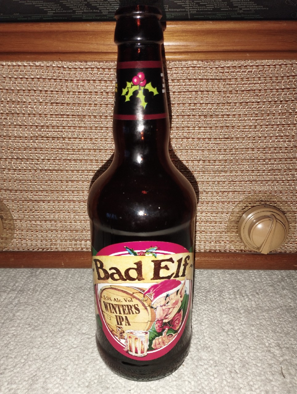 Bad Elf Winter's IPA, England