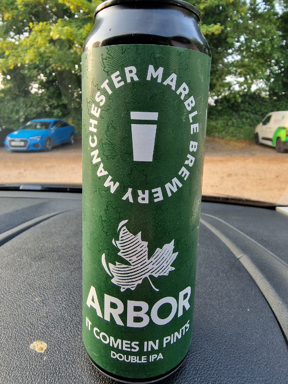 it comes in pints, England