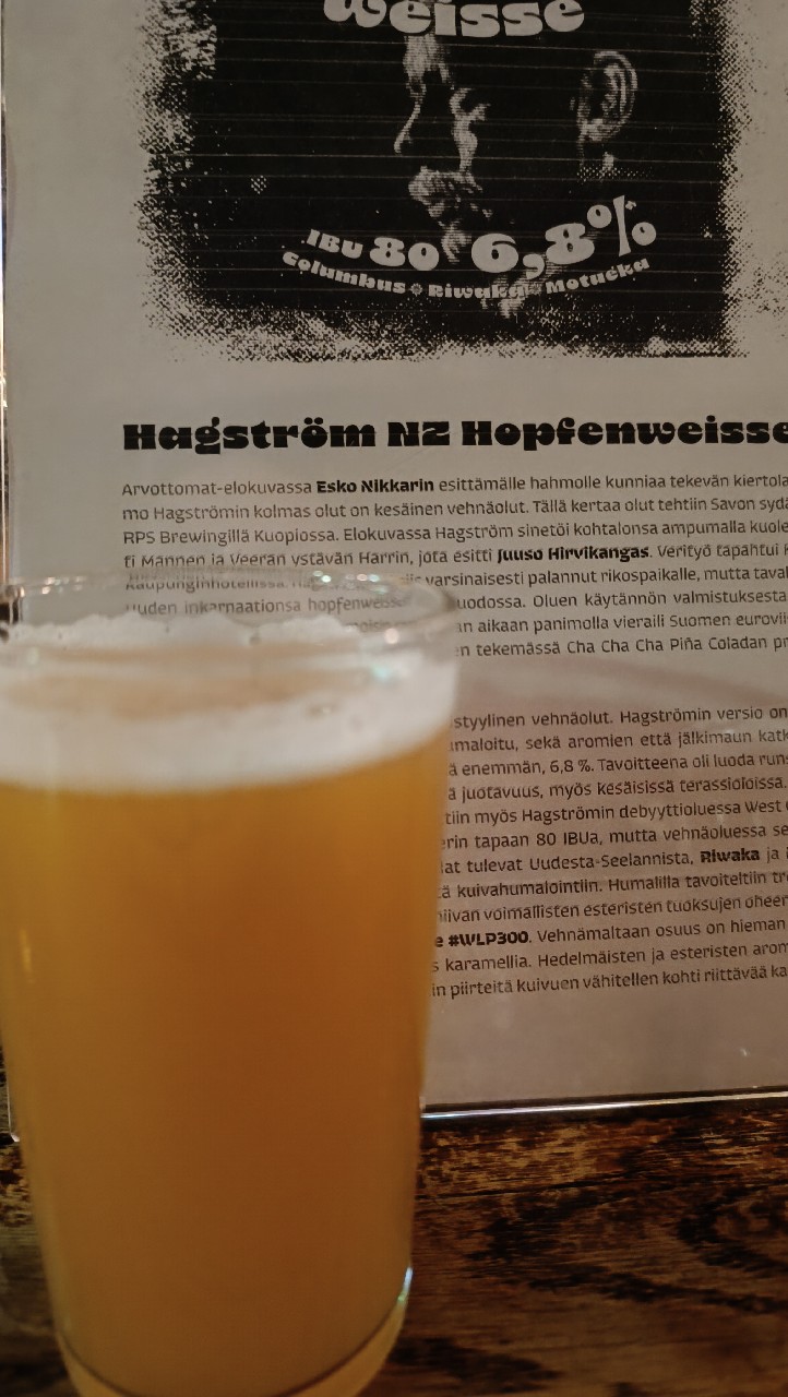 NZ Hopfenweisse, Finland