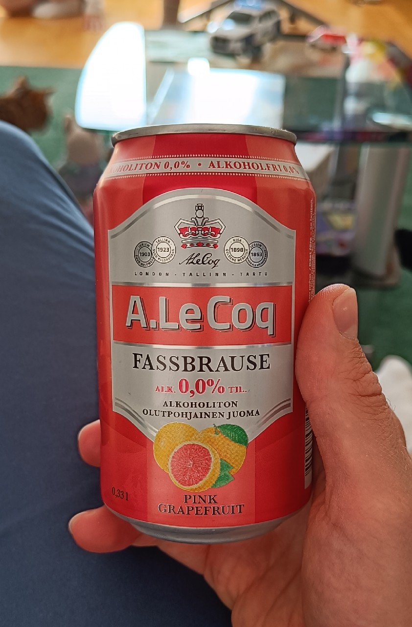 Fassbrause Pink Grapefruit / Greibimahl Alkoholivaba, Estonia