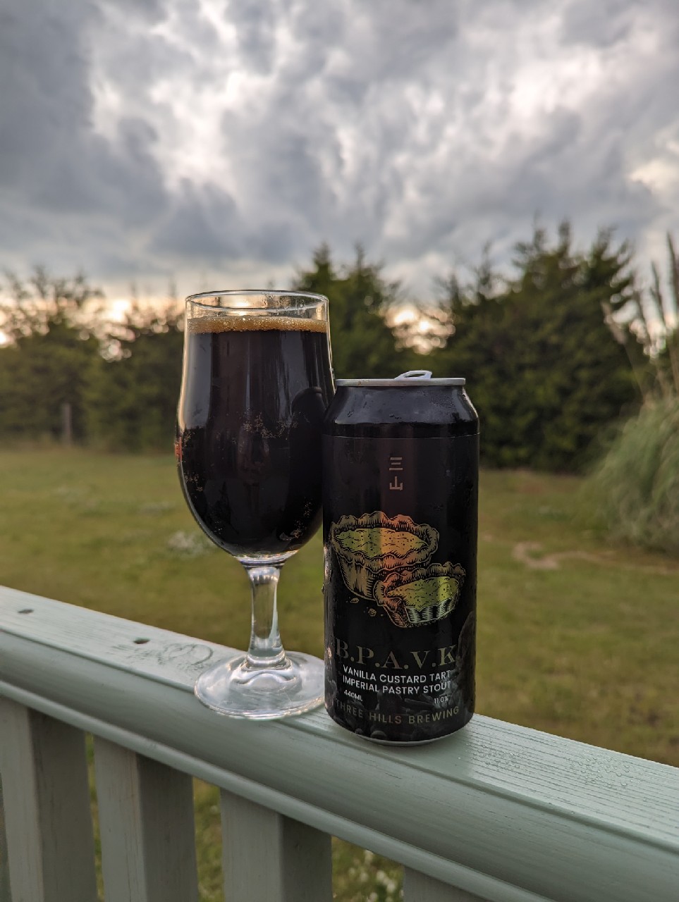 B.P.A.P.K Vanilla Custard Tart Imperial Pastry Stout, England