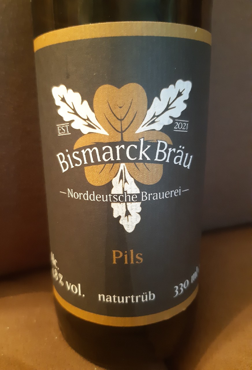 Bismarck Bräu Pils naturtrüb, Germany