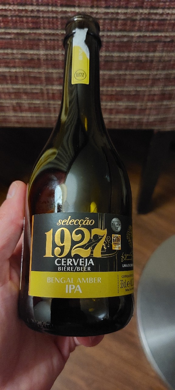 Super Bock Selecção 1927 Bengal Amber IPA, Portugal