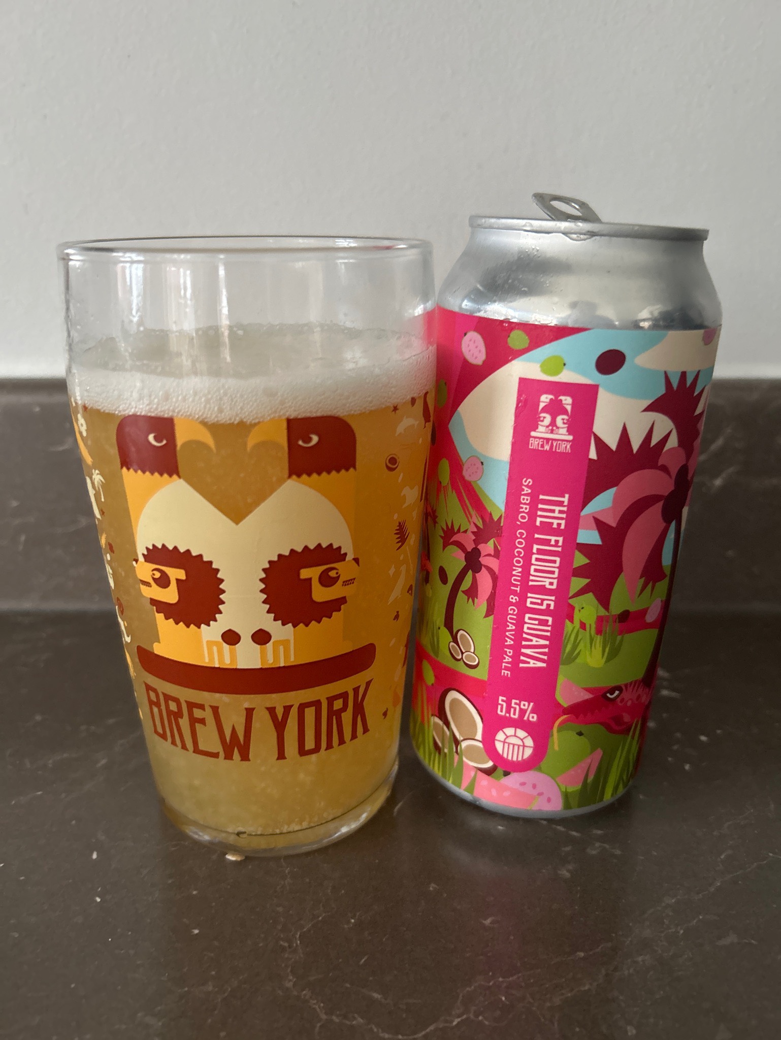 the floor is guava, England