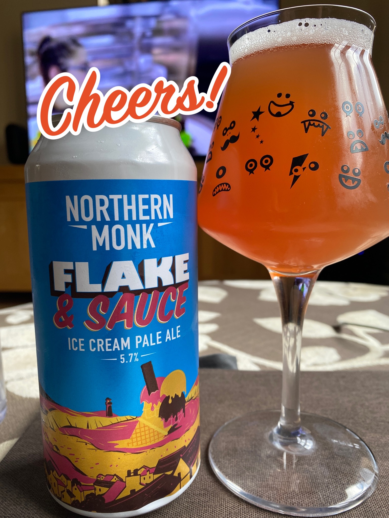 Flake & Sauce Ice cream pale ale, England