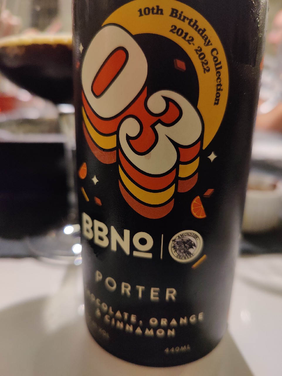03 Porter - Chocolate, Orange & Cinnamon - 10th Birthday Edition, England
