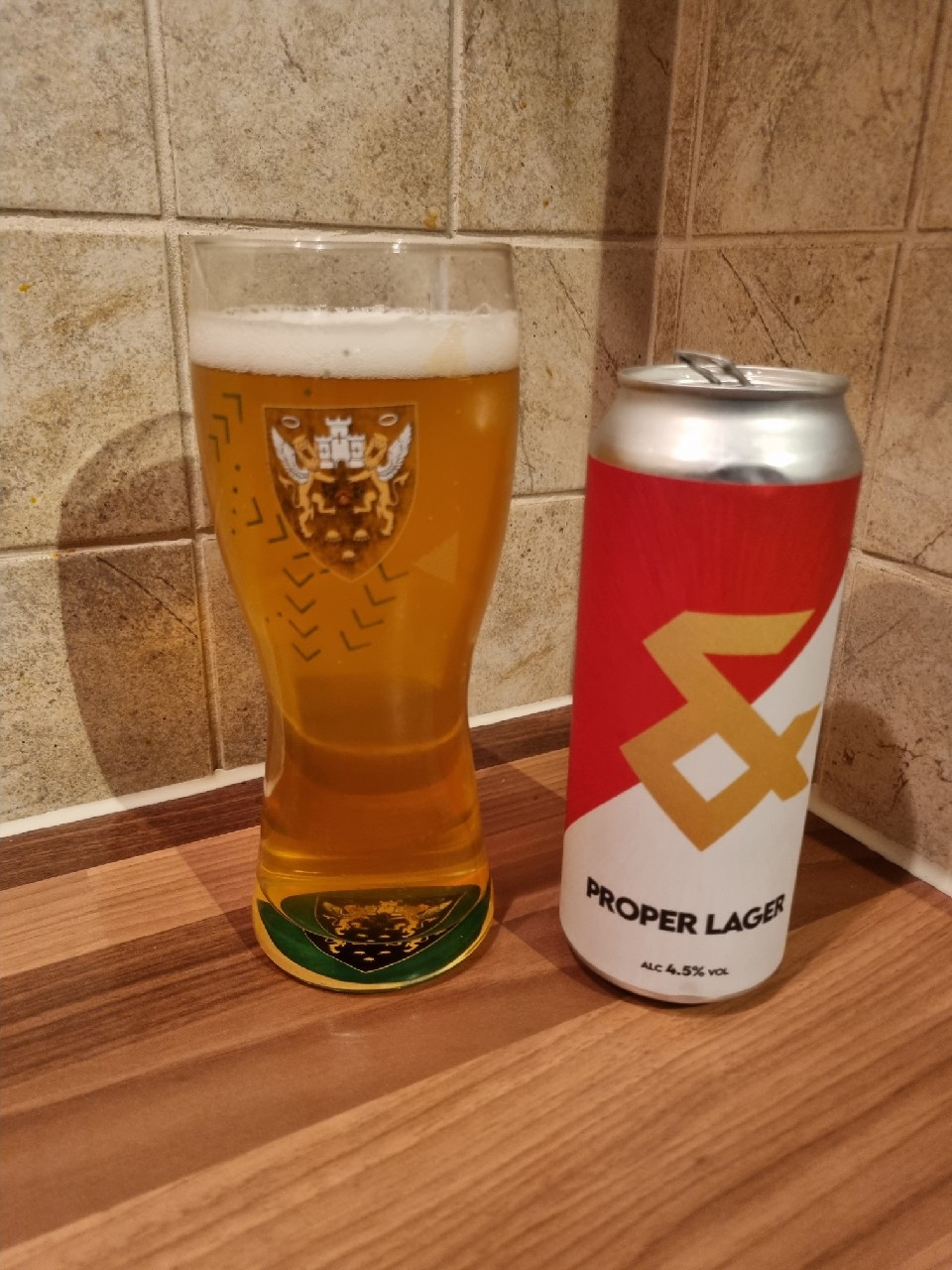 Proper Lager, England