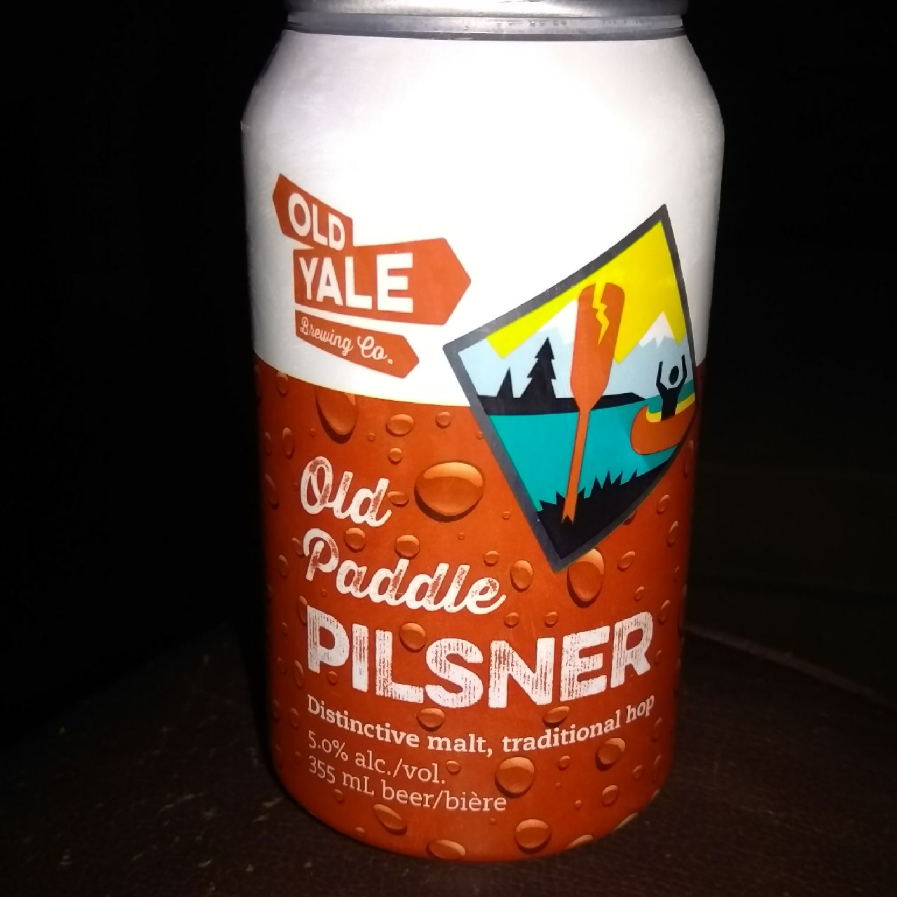 Old Paddle Pilsner, Canada