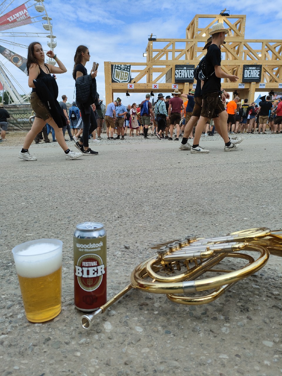 Woodstock der Blasmusik Festival Bier, Germany